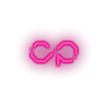 Load image into Gallery viewer, pink 258_counterparty_coin_crypto_crypto_currency led neon factory