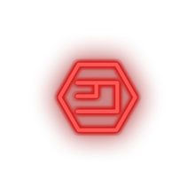 Load image into Gallery viewer, red 260_emercoin_coin_crypto_crypto_currency led neon factory