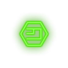 Load image into Gallery viewer, green 260_emercoin_coin_crypto_crypto_currency led neon factory