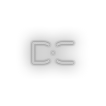 Load image into Gallery viewer, white 261_decent_coin_crypto_crypto_currency led neon factory