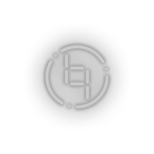 Load image into Gallery viewer, white 263_ybcoin_coin_crypto_crypto_currency led neon factory