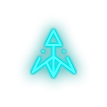 Load image into Gallery viewer, ice_blue 264_dubaicoin_coin_crypto_crypto_currency led neon factory