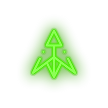 Load image into Gallery viewer, green 264_dubaicoin_coin_crypto_crypto_currency led neon factory