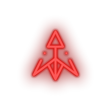 Load image into Gallery viewer, red 264_dubaicoin_coin_crypto_crypto_currency led neon factory
