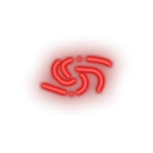 Load image into Gallery viewer, red 266_syscoin_coin_crypto_crypto_currency led neon factory