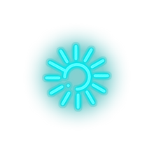 Load image into Gallery viewer, ice_blue 270_luck_chain_coin_crypto_crypto_currency led neon factory