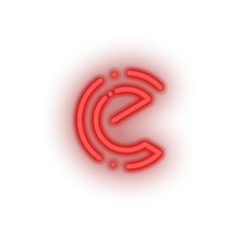 Load image into Gallery viewer, red 272_energy_coin_coin_crypto_crypto_currency led neon factory