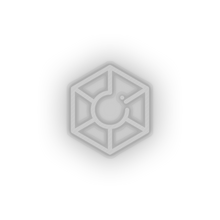 Load image into Gallery viewer, white 273_expanse_coin_crypto_crypto_currency led neon factory