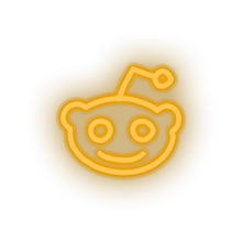 Load image into Gallery viewer, warm_white 275_reddit_logo led neon factory