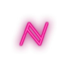 Load image into Gallery viewer, pink 276_name_coin_blockchain_cryptocurrency_currency led neon factory