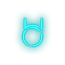 Load image into Gallery viewer, ice_blue 277_bit_deal_coin_crypto_crypto_currency led neon factory