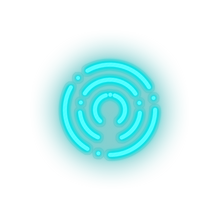 Load image into Gallery viewer, ice_blue 278_cloakcoin_alternative_currency_cloak led neon factory