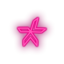 Load image into Gallery viewer, pink 280_lykke_coin_crypto_crypto_currency led neon factory