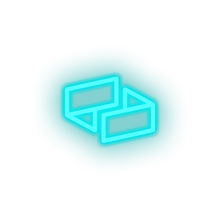 Load image into Gallery viewer, ice_blue 281_ubiq_coin_crypto_crypto_currency led neon factory