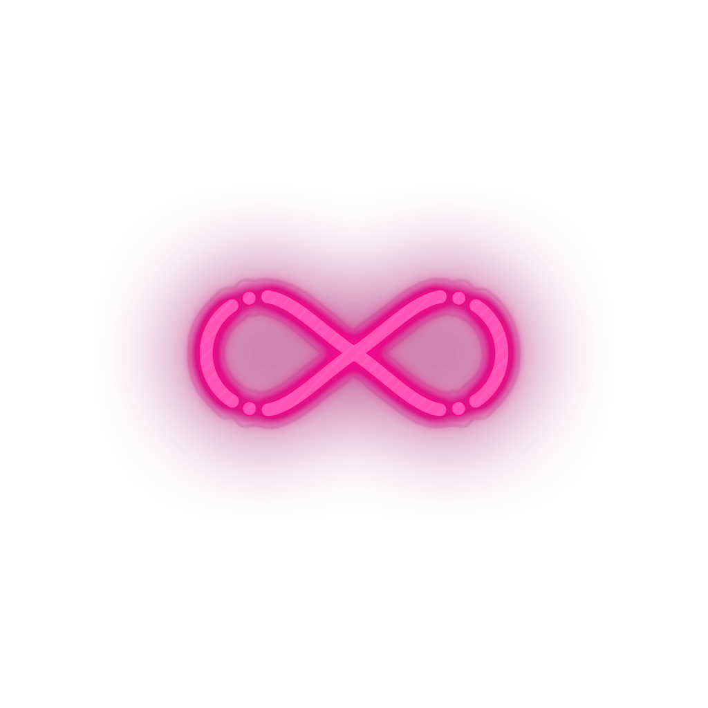 Infinite Coin neon sign
