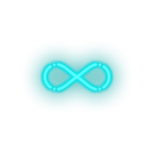 Load image into Gallery viewer, 286 infinite coin blockchain crypto cryptocurrency currency Neon led factory