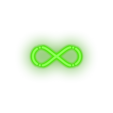 Load image into Gallery viewer, green 286_infinite_coin_blockchain_crypto_cryptocurrency_currency led neon factory