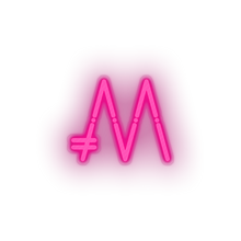 Load image into Gallery viewer, pink 289_mona_coin_coin_crypto_crypto_currency led neon factory