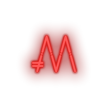 Load image into Gallery viewer, red 289_mona_coin_coin_crypto_crypto_currency led neon factory