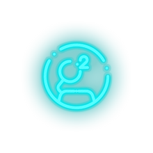Load image into Gallery viewer, ice_blue 291_groastl_coin_coin_crypto_crypto_currency led neon factory