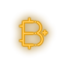 Load image into Gallery viewer, warm_white 292_add_bitcoin_coin_cryptocurrency_plus led neon factory