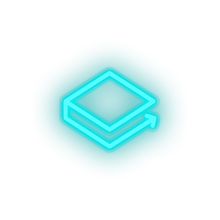 Load image into Gallery viewer, ice_blue 293_coin_crypto_crypto_currency_lbry_credits led neon factory