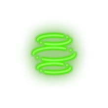 Load image into Gallery viewer, green 295_e_dinar_coin_crypto_crypto_currency led neon factory