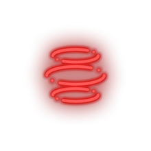 Load image into Gallery viewer, red 295_e_dinar_coin_crypto_crypto_currency led neon factory