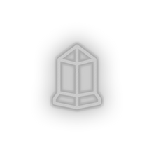 Load image into Gallery viewer, white 297_lisk_coin_crypto_crypto_currency led neon factory