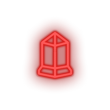 Load image into Gallery viewer, red 297_lisk_coin_crypto_crypto_currency led neon factory