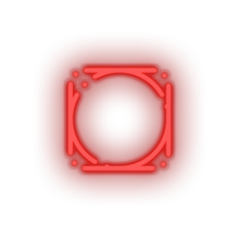 Load image into Gallery viewer, red 298_byetball_coin_crypto_crypto_currency led neon factory