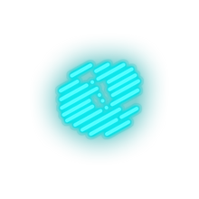 Load image into Gallery viewer, ice_blue 299_factom_coin_crypto_crypto_currency led neon factory