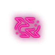 Load image into Gallery viewer, pink 300_decreed_blockchain_coin_cryptocurrency_reward led neon factory