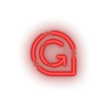 Load image into Gallery viewer, red 301_game_credits_coin_crypto_crypto_currency led neon factory