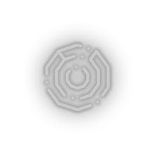 Load image into Gallery viewer, white 302_komodo_coin_crypto_crypto_currency led neon factory