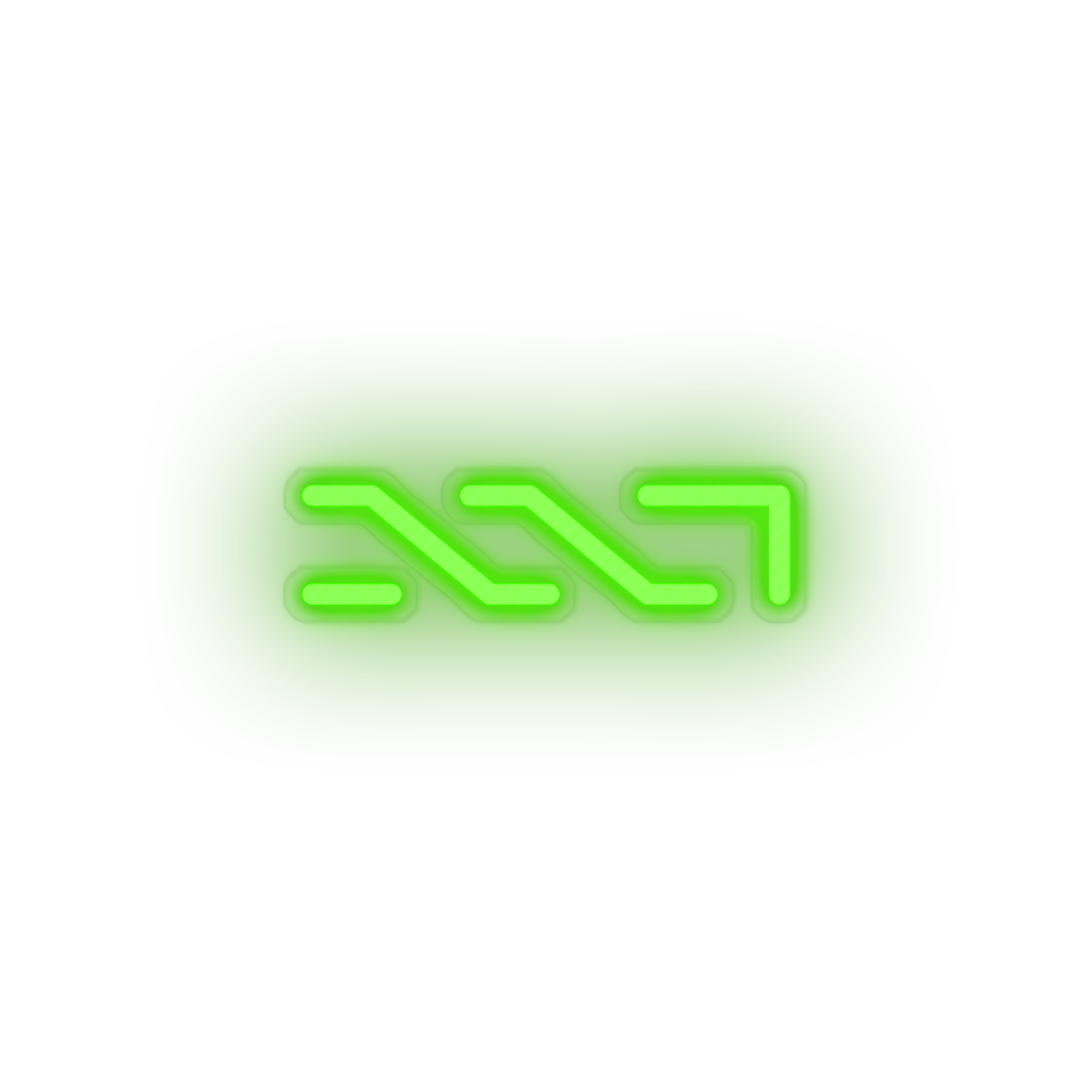Nxt Coin neon sign