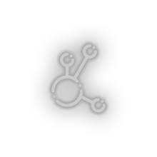 Load image into Gallery viewer, white 306_bitconnect_coin_crypto_crypto_currency led neon factory