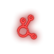Load image into Gallery viewer, red 306_bitconnect_coin_crypto_crypto_currency led neon factory