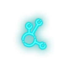 Load image into Gallery viewer, ice_blue 306_bitconnect_coin_crypto_crypto_currency led neon factory