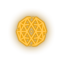 Load image into Gallery viewer, warm_white 308_qtum_coin_crypto_crypto_currency led neon factory