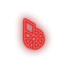 Load image into Gallery viewer, red 309_bitshares_coin_crypto_crypto_currency led neon factory