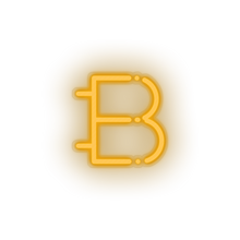 Load image into Gallery viewer, warm_white 313_bytecoin_coin_crypto_cryptocurrency_currency led neon factory