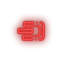 Load image into Gallery viewer, red 321_dash_coin_crypto_crypto_currency led neon factory