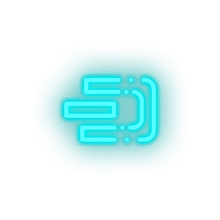 Load image into Gallery viewer, ice_blue 321_dash_coin_crypto_crypto_currency led neon factory