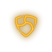 Load image into Gallery viewer, warm_white 322_nem_coin_crypto_crypto_currency led neon factory