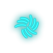 Load image into Gallery viewer, ice_blue 323_iota_coin_crypto_crypto_currency led neon factory