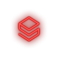 Load image into Gallery viewer, red 325_stratis_coin_crypto_crypto_currency led neon factory