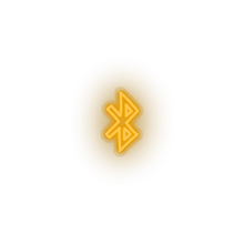 Load image into Gallery viewer, warm_white 49_bluetooth_logo_logos led neon factory