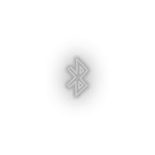 Load image into Gallery viewer, white 49_bluetooth_logo_logos led neon factory