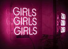 Load image into Gallery viewer, Girls Girls Girls led sign